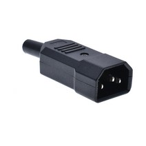 AC 플러그 250v10a IEC320 C13 C14 PDU UPS 유선 전원 콘센트 인라인 케이블 조립 전기 패널 설치 소켓, C14 BX-10_2PCS_3P