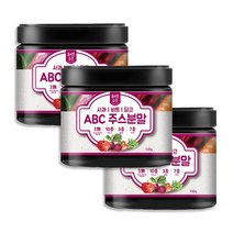 올바른습관 올바른습관 사과 레드비트 당근 ABC주스 분말 300g (8711050), ABC주스건강함그대로담아