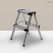 2단 사다리 적합성인증 가정용사다리 경량사다리 광폭사다리 알루미늄사다리 스툴겸용, 상세페이지 참조
