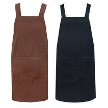 프랜드커피 바리스타 앞치마 베이직 (선택형), 1개, 블랙