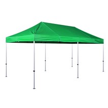 국산 캐노피천막 3MX6M 스틸 알미늄, 캐노피천막 3M×6M / 알미늄(34mm), 흰색+적색