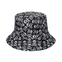 skull bucket hat 남구미 패션 쉐도우 도깨비 구멍 버킷햇