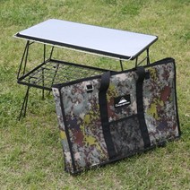 캠핑철제선반 캠핑용식탁 아이스박스받침대, 옵션1