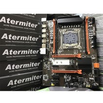리퍼 CPU Atermiter X99 터보 DDR4 D4 마더 보드 세트 Xeon E5 2666 V3 LGA2011-3 CPU 1pcs X 16GB = 3200M, 한개옵션0