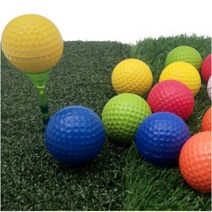 실내 스펀지 골프공 20p 연습용 게이트골프 랜덤, 색상랜덤(20p)