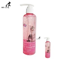 고양이 비타민캡슐샴푸 300ML 푸르메리아향 반려묘린스 애완용샴푸 고양이샴푸추천