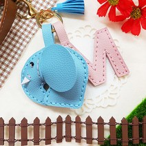 [몽파] 가죽 코끼리 열쇠고리 만들기 -1인세트, 해당상품