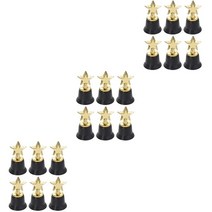 트로피18 pcs 어린이를위한 Trophies 축구 상금 트로피 수상, 01 Golden Black