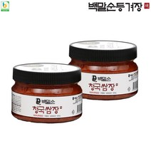 고기와 환상의 궁합 매콤구수한 쌈장계의 절대강자 청국쌈장 400g*2/600g/600g*2/1.2kg, 청국쌈장600g*2, 2개