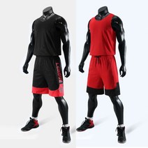 농구 저지 유니폼 기능성 민소매 나시 NBA 조던 커리 농구복 양면 세트 반전 남성