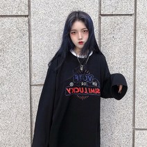 긴팔라운드티셔츠 하라쥬크 그물 레드티셔츠 여성 트렌드 0일찍이 봄 쇼트 여자 CHIC 홍콩무드 MSCHF 559643656