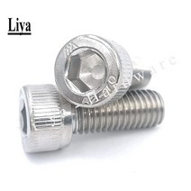 5-50pcs M1.4 M1.6 M2 M3 M4 M5 M6 M8 304 A2-70 스테인리스 DIN912 육각형 소켓 캡 육각 볼트 길이 2-60mm, [05] M3       50pcs, [01] Stainless Steel 304, [19] 28mm