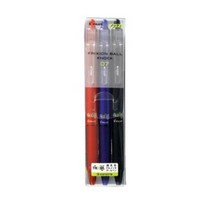 PILOT FRXION 파이롯트 프릭션 노크 3색세트, 0.7mm, 1개