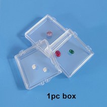 진열장 진열대 아크릴 양주 마트 안경 모듈유리 레고 장식장접착 보석 상자 다이아몬드 디스플레이 돌 포장, 03 55x55x10mm clear