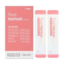 펫생각 데일리케얼 고양이 헤어볼 컨트롤 식이섬유 영양제 2g x 30포 60g, 1박스(30일분), 1박스(30일분)