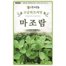 마조람허브씨앗 0.5g[FH], 단품