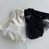 아기바디슈트 여아 레이스 베이슈트 원피스 돌전외출복 니트원피스