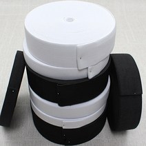 고무밴드 고무줄 허리고무줄 바지고무밴드-대용량 롤 뭉치, 폴리밴드-검정40mm(1롤)