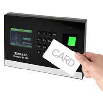 EF-005전용 근태관리기 출입증명 RF카드 출퇴근카드 출근기록 출퇴근기록 소규모직원관리 근태기록기, 디자인 직접 작업, 미인쇄