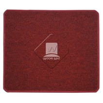 우리매트 정수기매트 클린매트 수분흡수 오염물제거 바닥보호 미끄럼방지매트, 적색 50x50cm