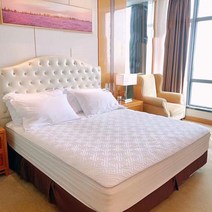 순잠 SOONZAM 프리미엄 쑥 항균 침대 토퍼, 화이트