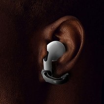 브랜드없음 Apple의 AirPods1 / 2 / 3 블루투스 헤드셋에 적합 - 클립 손실 방지, 검은 색
