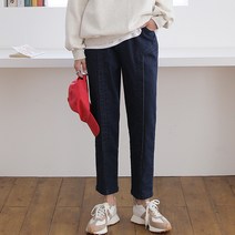 [쏭스타일] BY허리밴딩데님배기