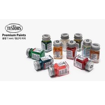 테스터스 에나멜물감 7.4ml 에나멜병물감 하비물감 에나멜칼라 에나멜칼라물감, 1병, 유광회색1138