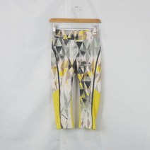 SALEWA 패턴 기능성 7부팬츠 옐로우멀티 (여성 FREE)