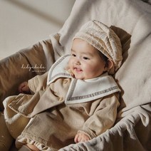더블버튼세라가디건 봄 백일 돌 6개월 촬영룩 북유럽아기옷 하이바이베베