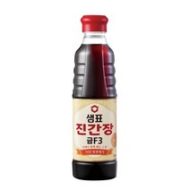 샘표 진간장 금F3, 500ml, 5개