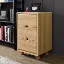 아트박스/히트디자인 B151 미니 3단 서랍장 400 5colors, 화이트