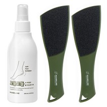 보들보들 발 각질제거제 200ml 1개+보들보들 풋파일 2개, 1개
