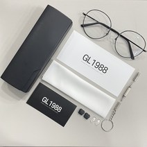 안경사가 직접 만든 블루라이트차단안경 맞춤 근적외선차단 GL1988, 54, 블루라이트차단, 실버