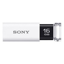 SONY 소니 USB 메모리 USB3.0 16GB 화이트 캡리스 USM16UW, 1MB