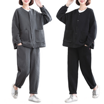 봄가을 여성 상하세트 츄리닝 루즈핏 빅사이즈 엄마옷