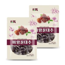 미왕 꿀대추 229g X 2봉지 당절임대추 씨없는대추 간식