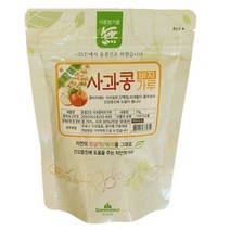 동결건조 사과 콩비지가루 80g 산마을