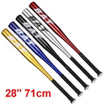 나무배트 야구 방망이 그립 우드 28 "71cm 합금 알루미늄 야구 방망이 높은 경도 내구성 전문 프로세, 03 blue