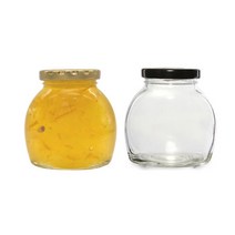 [유리병] 타원유리병270 1개 270ml, 빨간마개
