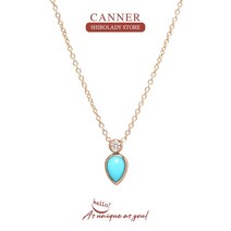 터키석목걸이 원석 목걸이