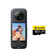 가성비 액션캠 360 샤오미 유튜브카메라 짭프로 인스타 Insta360 X3-방수 360 액션 카메라 1/2 "48MP, 01 64GB Kit