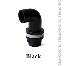 PVC 배관자재 강관파이프 게이트밸브 수도배관자재 I.D 20/25/32mm l형 파이프 커넥터 두꺼운 수조 배수관 조인트 정원 관개 급수 튜브 배수 부품, [05] 50mm, [04] 빨간