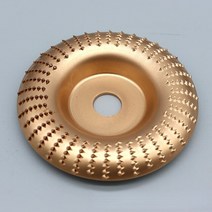 목공 트리머 보링기 4인치 라운드 우드 앵글 그라인딩 휠 연마 디스크 카바이드 코팅 22mm 보어 쉐이핑 샌, 02 Gold_01 22mm