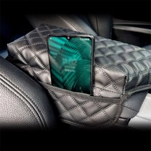 뉴 베라크루즈 자동차콘솔쿠션 수납형 콘솔덮개, 2010.04~2015, 블랙