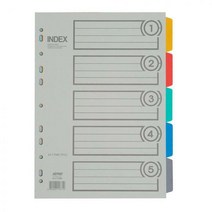 PP인덱스 I605 A4 5분류 낱봉