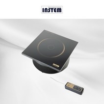 [INSTEM] 인스템 인덕션 ISB015 1구 컨트롤 분리형 인덕션렌지. 1.5KW 1구 220V 단상. 테이블 매립형 렌지. 가성비 좋은 실속형 렌지., 기본, 기본