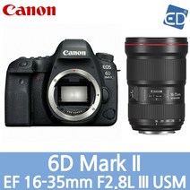 [캐논 정품] EOS 6D Mark ll / 렌즈 패키지/ED, 04 바디+EF 16-35mm III USM