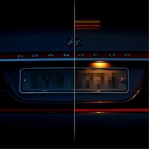 붙이는 SUV 트렁크 LED바 12v 승용차 브레이크등 작업차량, 120cm 흰띠 화이트