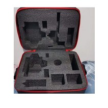 레이저 수평기 레벨기 수평계 다기능 라인 범용 비산 방지 천 가방 특수 강화 강화 낙하, 01 브라운